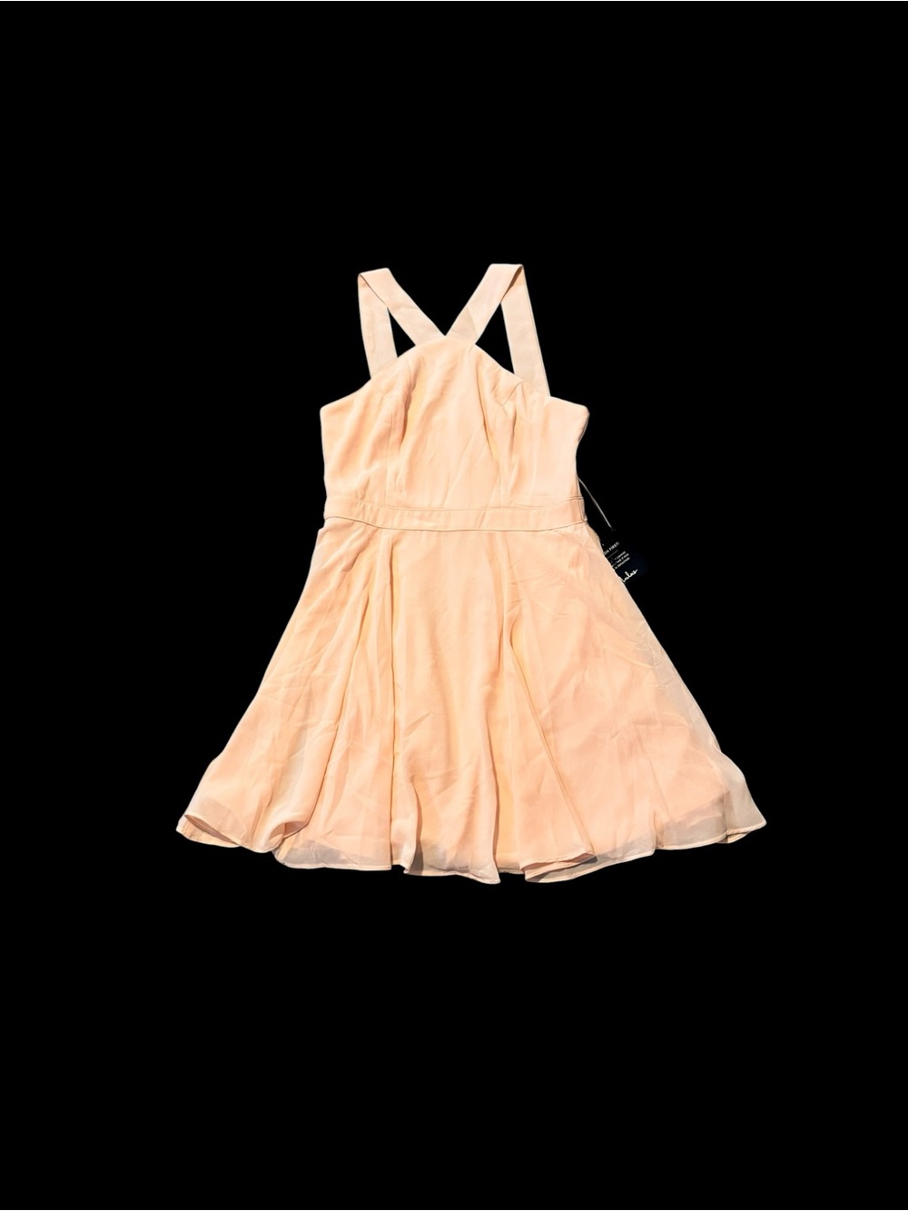Lulu's Baby Pink Skater Dress - Picture 6 of 7